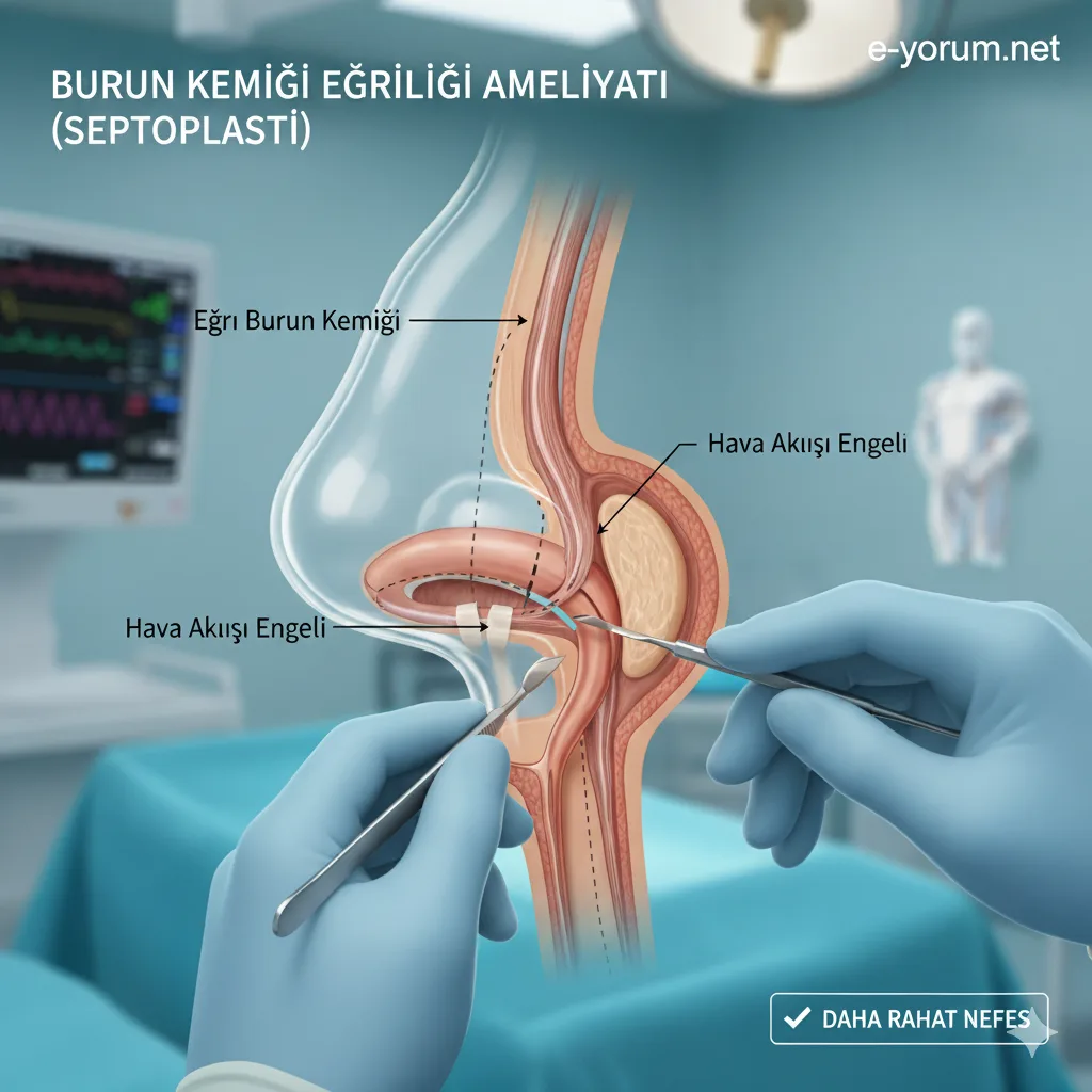 Burun kemiği eğriliği ameliyatı olanlar, sonrasında nefes almanızda iyileşme var mı?