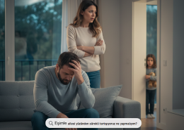 Eşimle ailesi yüzünden sürekli durmadan tartışıyoruz ne yapmalıyım iyi olmak için?