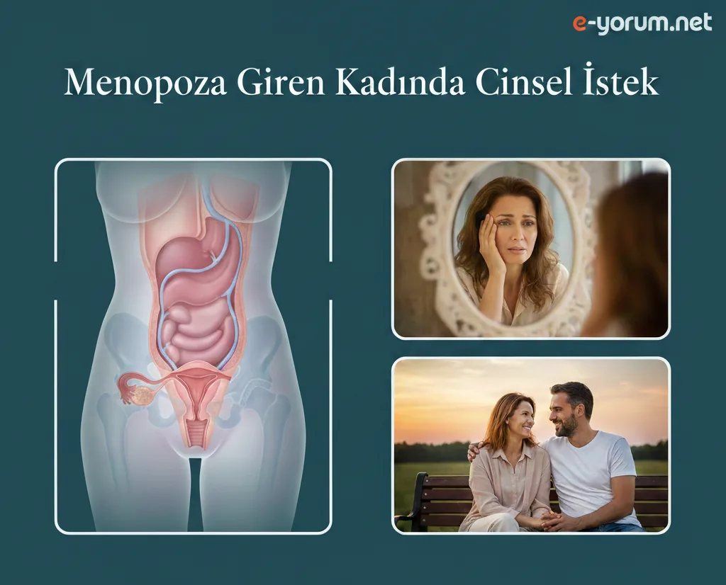 Menopoza giren kadınlarda cinsel istek (cinsellik) olur mu olmaz mı?