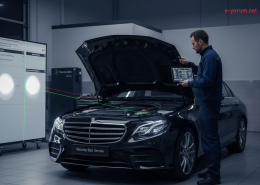 Mercedes e serisi far ayarı nasıl yapılır?