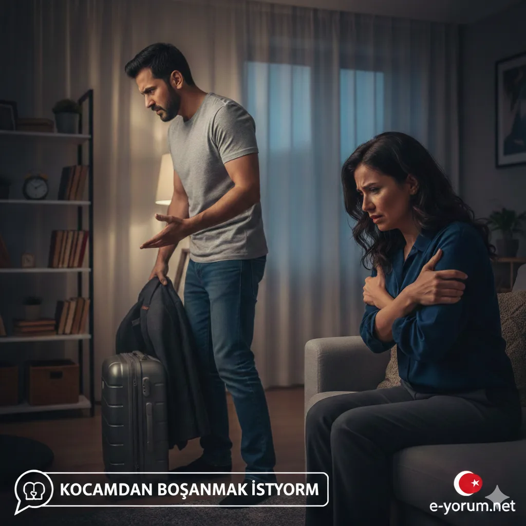 Eşimden boşanmak istiyorum ama gidecek yerim yok ne yapmalıyım?