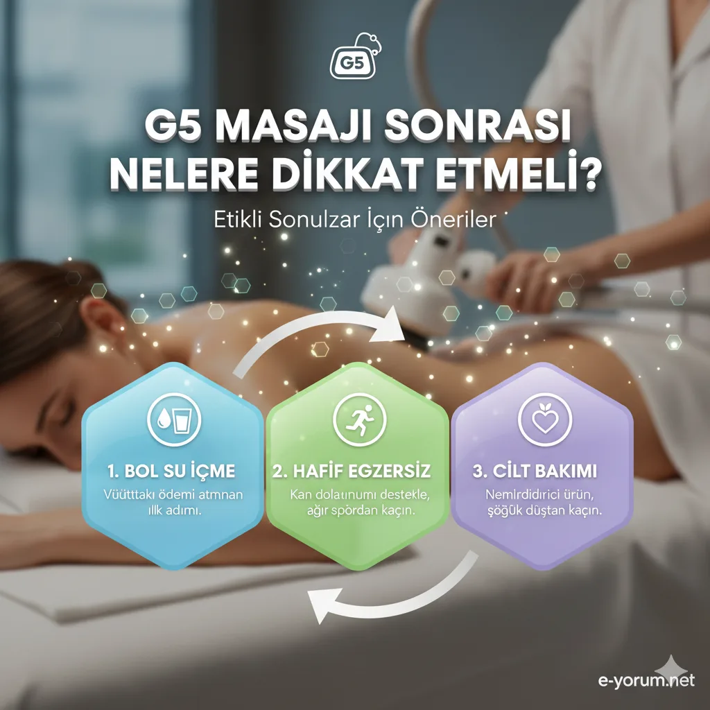 G5 Masajı Sonrası Nelere Dikkat Edilmelidir?