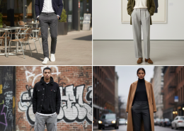 Açık koyu gri pantolon üstüne altına ne giyilir?