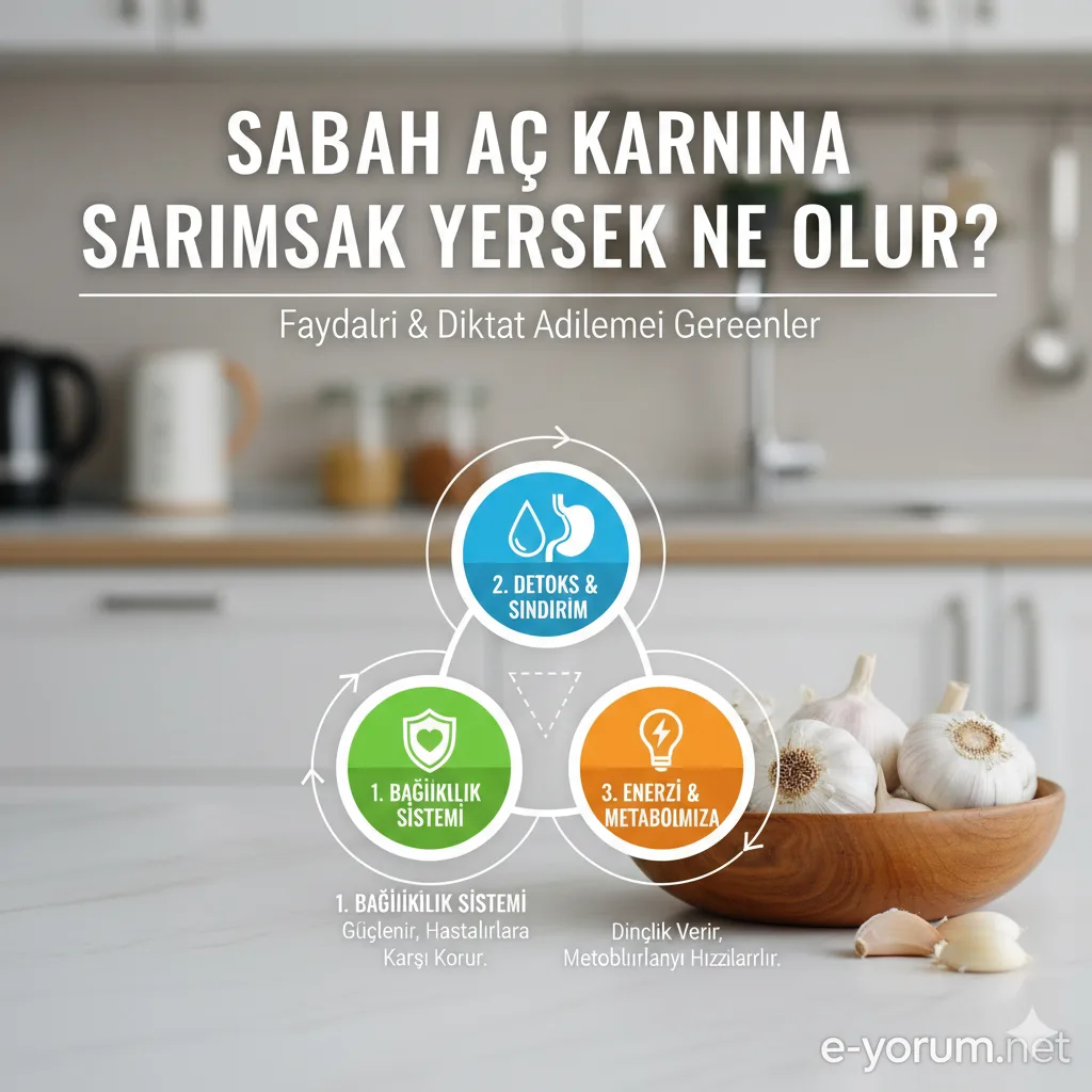 Sabah aç karnına sarımsak yersek ne olur?
