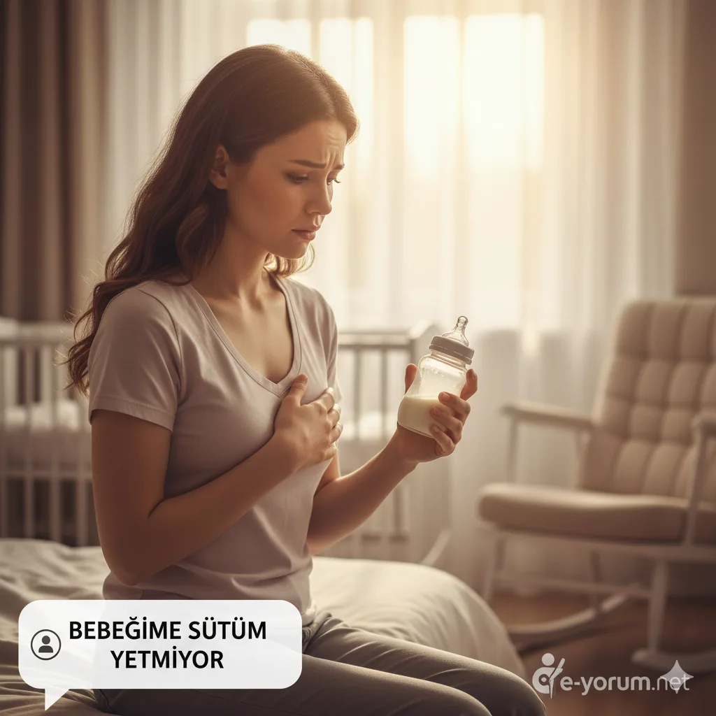 Sütüm bebeğime yetmiyor mama da yemiyor ne yapmalıyım?