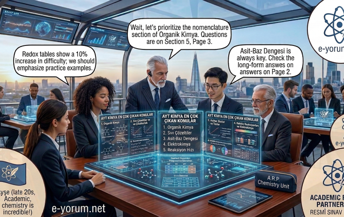 Ayt Kimya En Çok Çıkan Konular