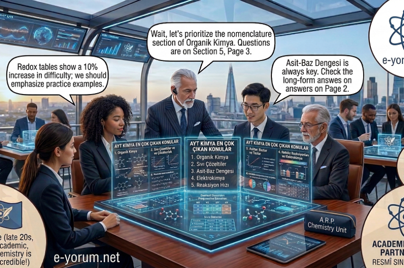 Ayt Kimya En Çok Çıkan Konular