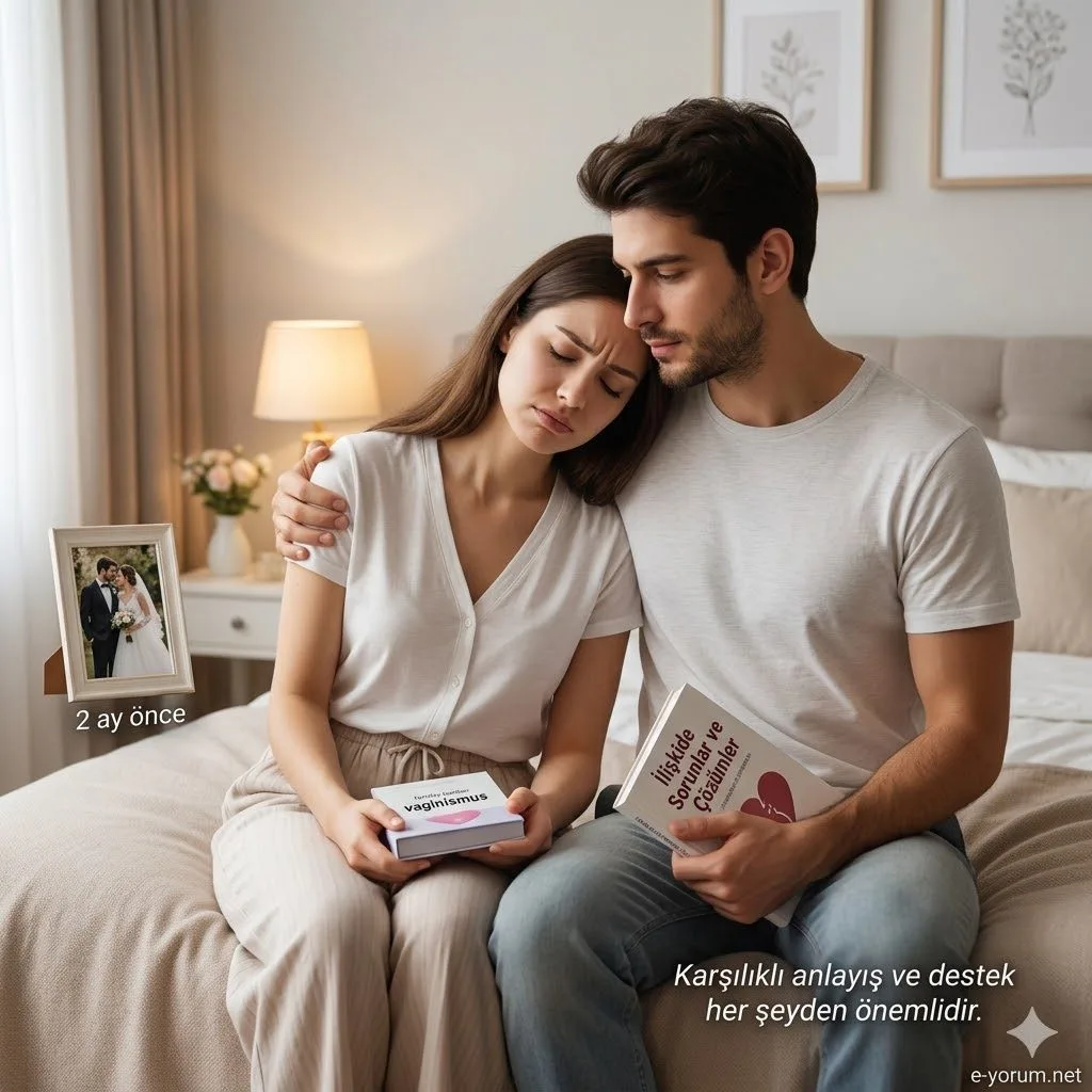 Evleneli 2 ay oldu nerdeyse ama hala ilişkiye giremiyorum ne yapmalıyım?