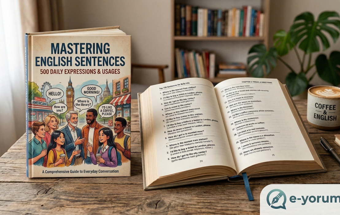 İngilizce’de En Çok Kullanılan 500 Cümle pdf