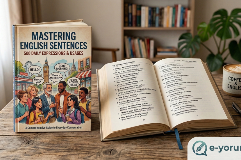 İngilizce’de En Çok Kullanılan 500 Cümle pdf