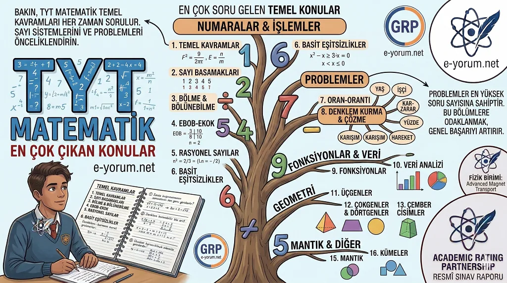 Tyt Matematik En Çok Çıkan Konular
