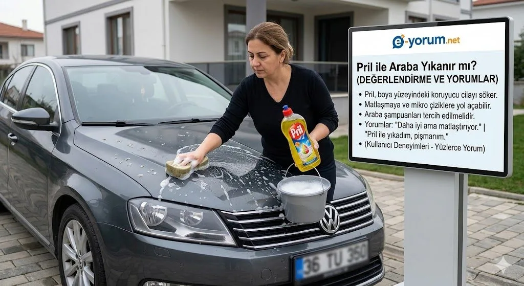 Prille araba yıkanır mı?