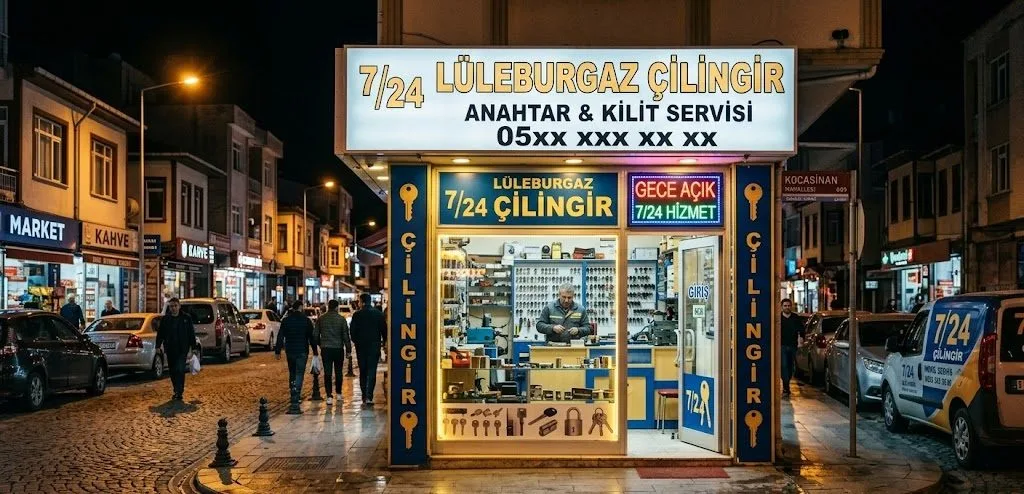 Lüleburgaz 7 24 çalışan çilingir var mı?